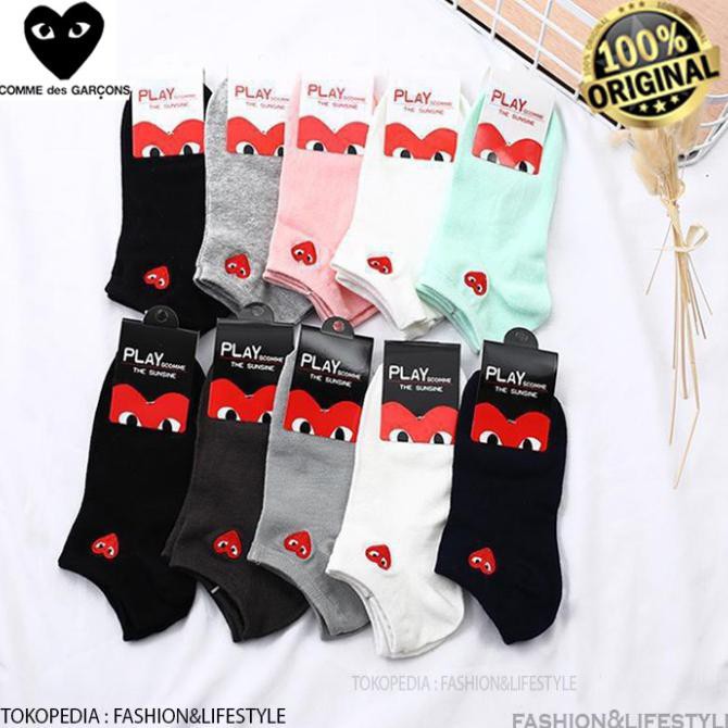 Cdg play hot sale socks