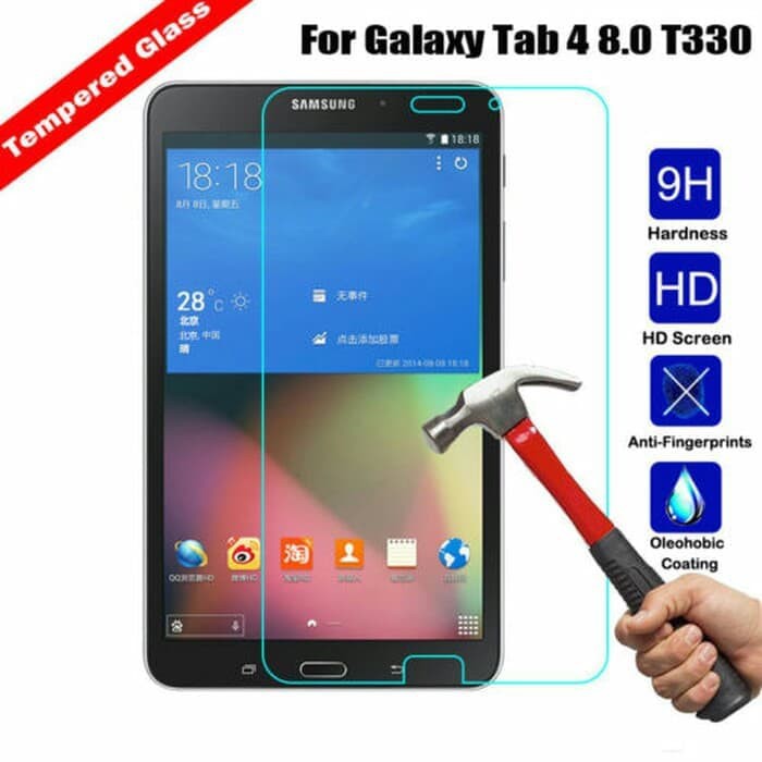 Jual TEMPERED GLASS SAMSUNG GALAXY TAB 4 8.0 INCH T330 T331 T335 T337 ...