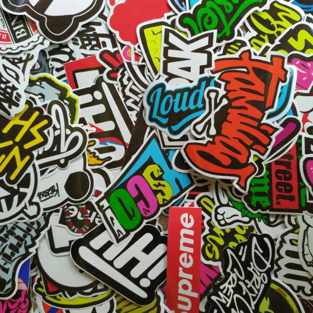 Jual STIKER DISTRO MANTAP, CUTTING BRAND | Shopee Indonesia