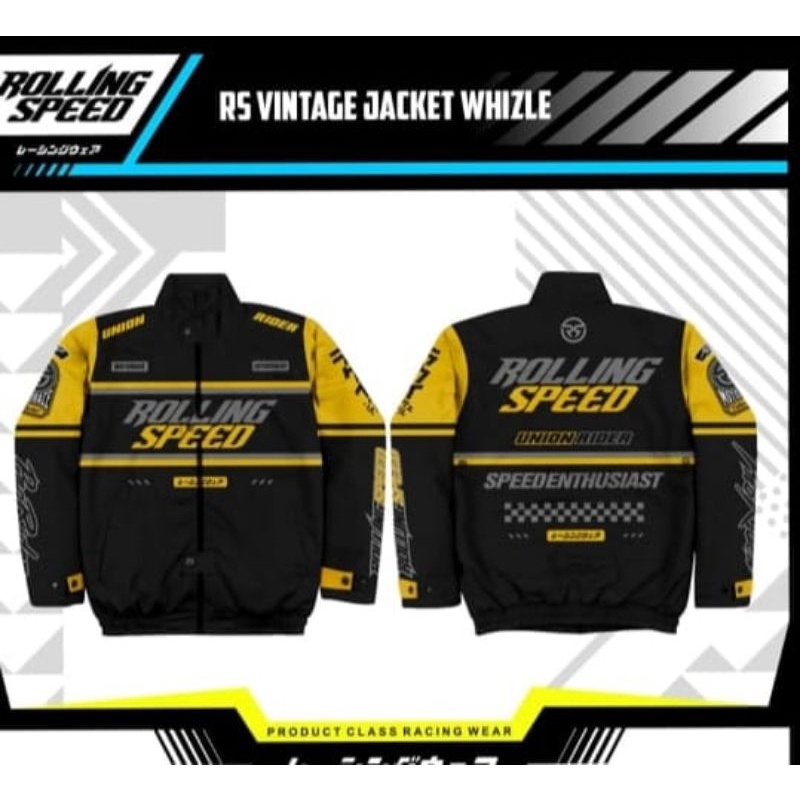 Jual Jaket Rolling Speed Ukuran M Sampai XXL | Shopee Indonesia