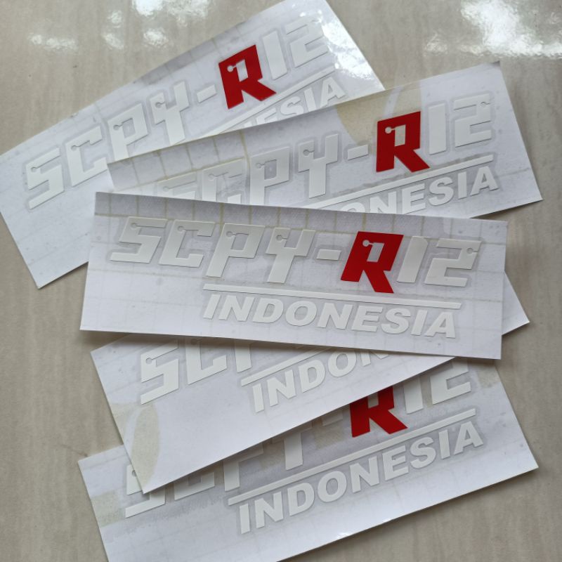 Jual Stiker Sticker SCPY-R12 Indonesia | Shopee Indonesia