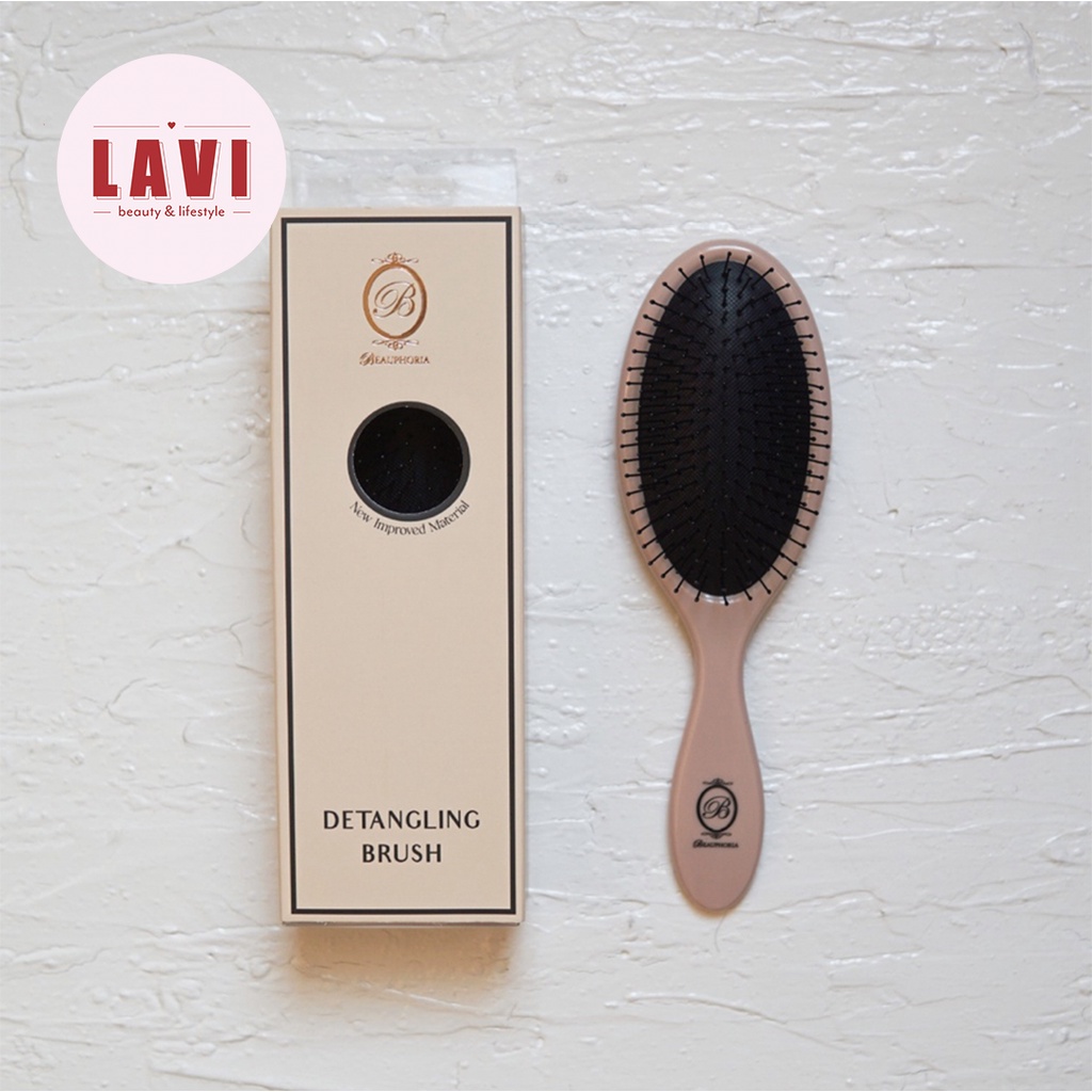 Jual Beauphoria Detangling Brush Nude Sisir Anti Kusut Big Size