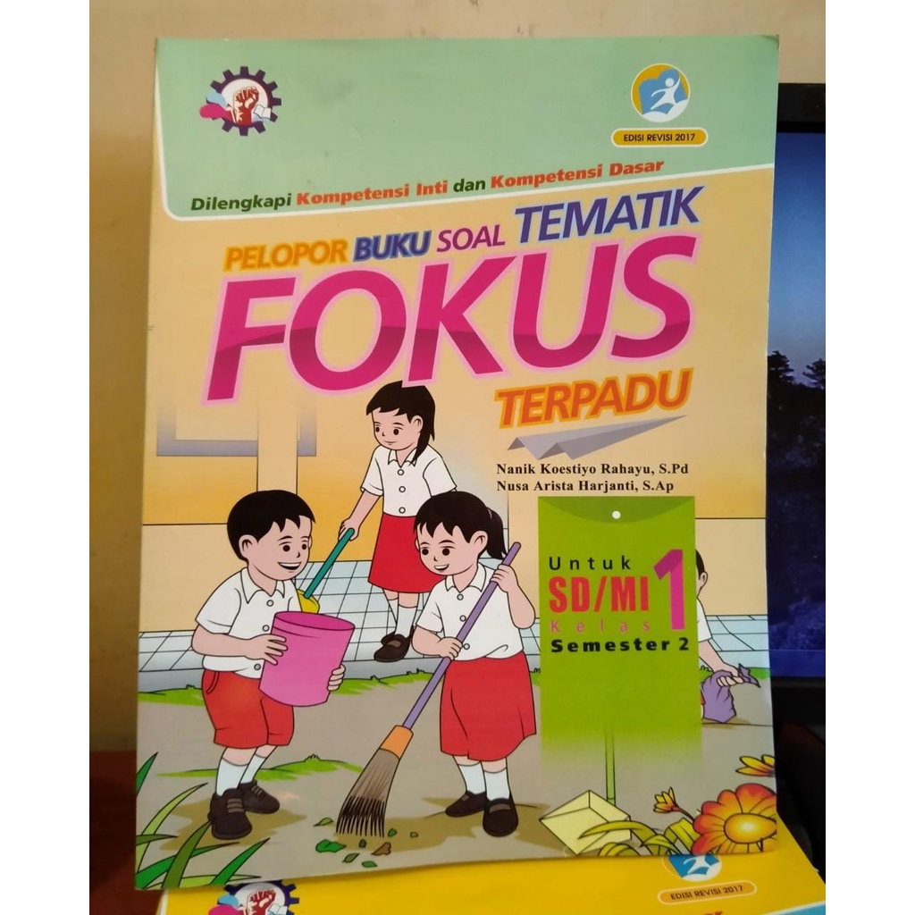 Jual Pelapor Buku Soal Tematik Fokus Terpadu Kelas 1 SMT 2 - SB ...