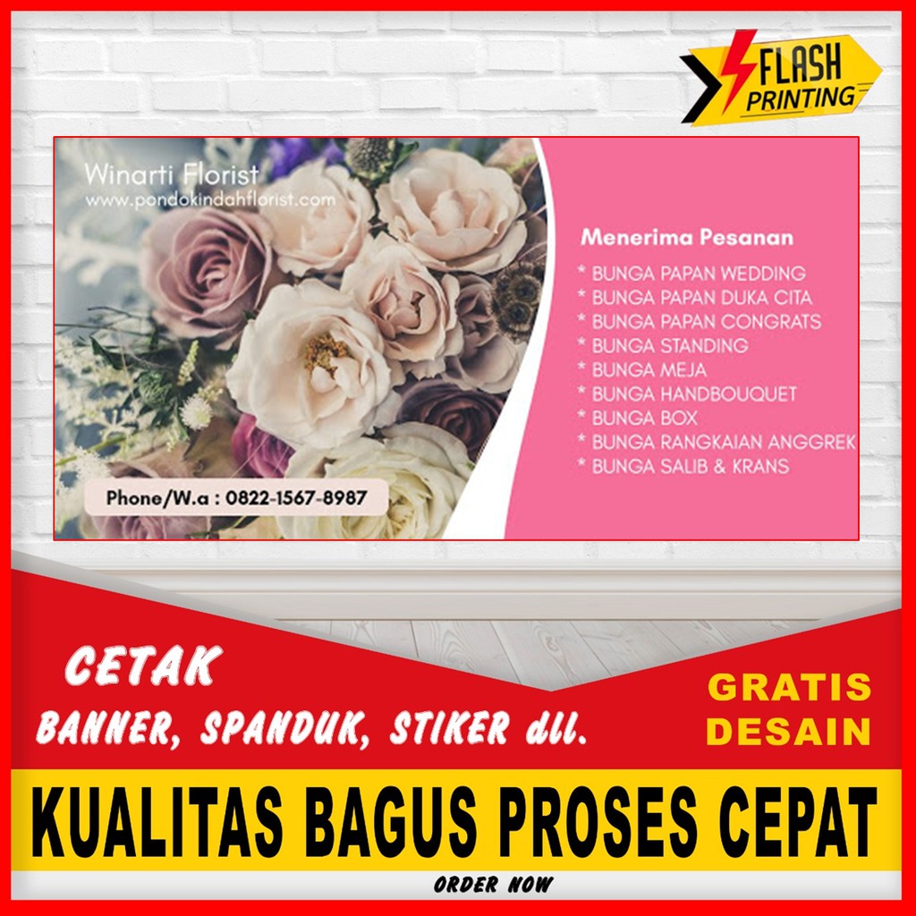 Jual Cetak Spanduk / Cetak Banner Spanduk / Cetak Print Banner 1 Hari ...