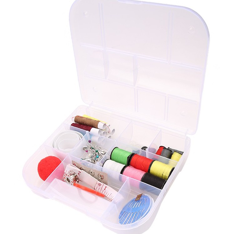 Jual Sewing Box Kit Set Tool Alat Jahit Menjahit dengan Box
