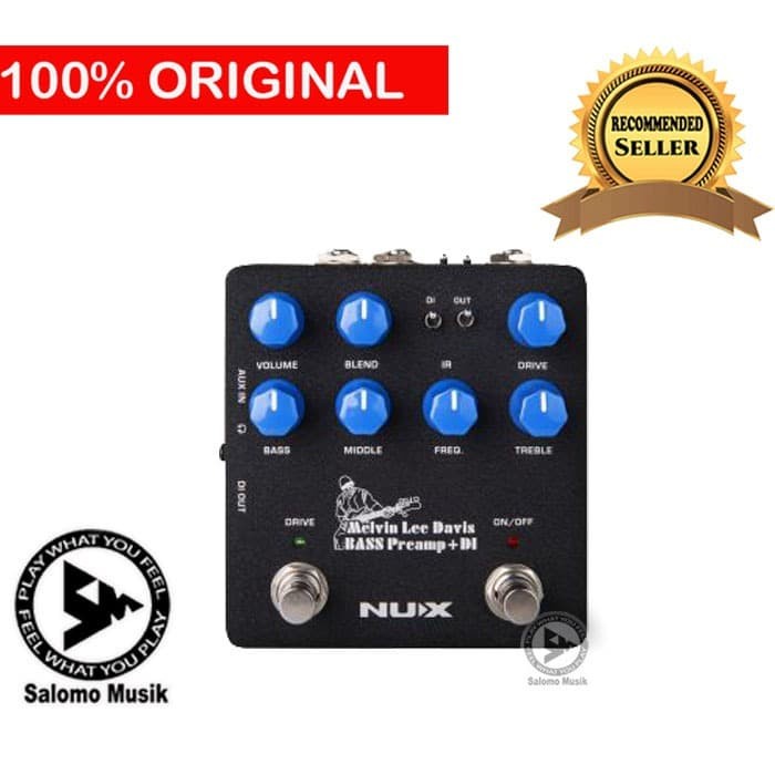 nux Melvin Lee Davis bass preampプリアンプ Nux melvin lee davis Bass preamp di NBP-5ベース、ディプリアンプ、ギター効果、楽器 - AliExpress 