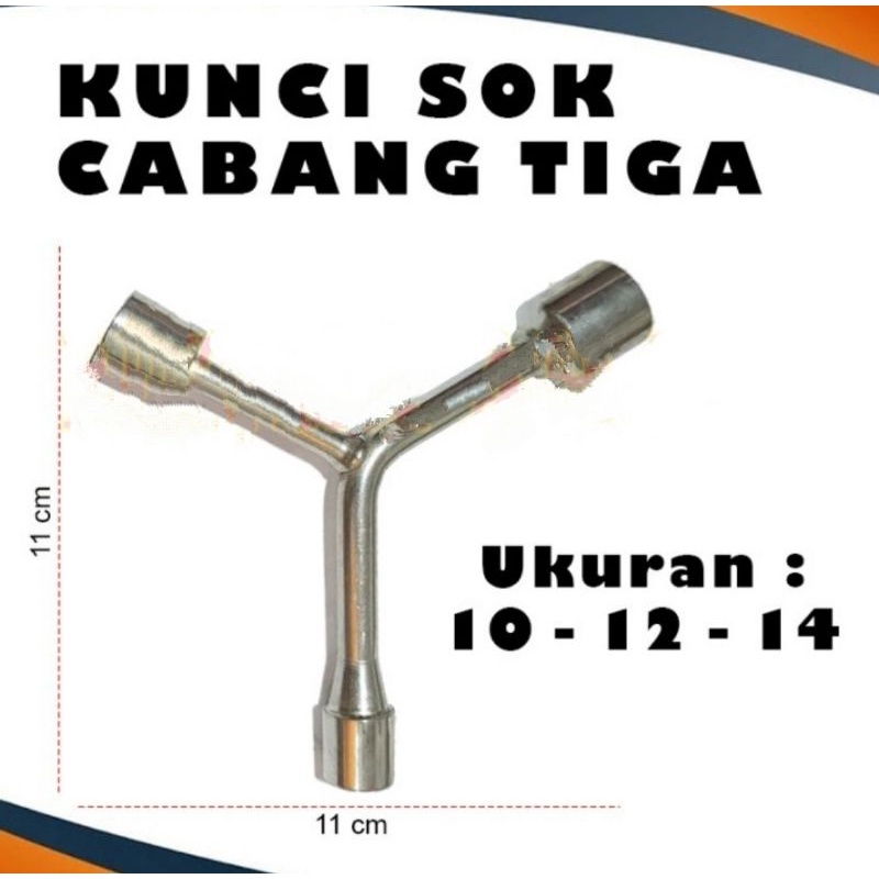 Jual Kunci Sok Y Segitiga Kunci Pas Ukuran Dan Cabang