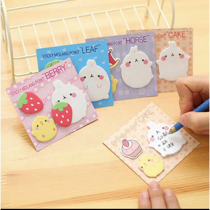 Jual STICKY NOTE / POST IT / MEMO MOLANG | Shopee Indonesia