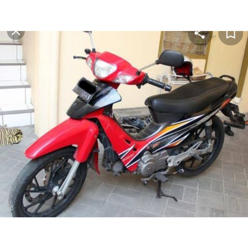 Jual cover body halus suzuki shogun r 110 warna hijau tosca | Shopee ...