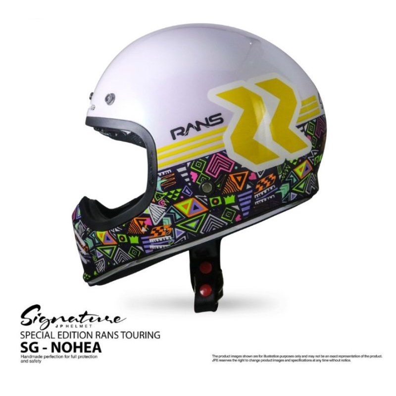 Jual Helm JP REtro Signature Nohea/ Rans spesial Edition | Shopee Indonesia