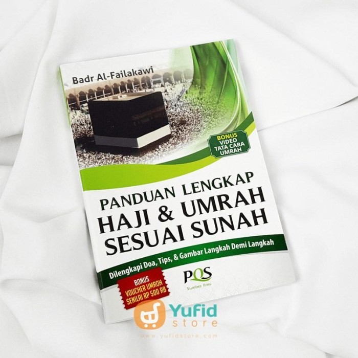 Jual Buku Panduan Lengkap Haji Dan Umrah Sesuai Sunnah | Shopee Indonesia