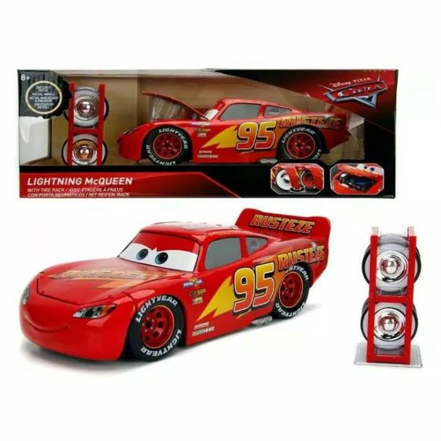 Jual Original Disney Pixar CARS Metal Diecast Lightning Mcqueen With ...