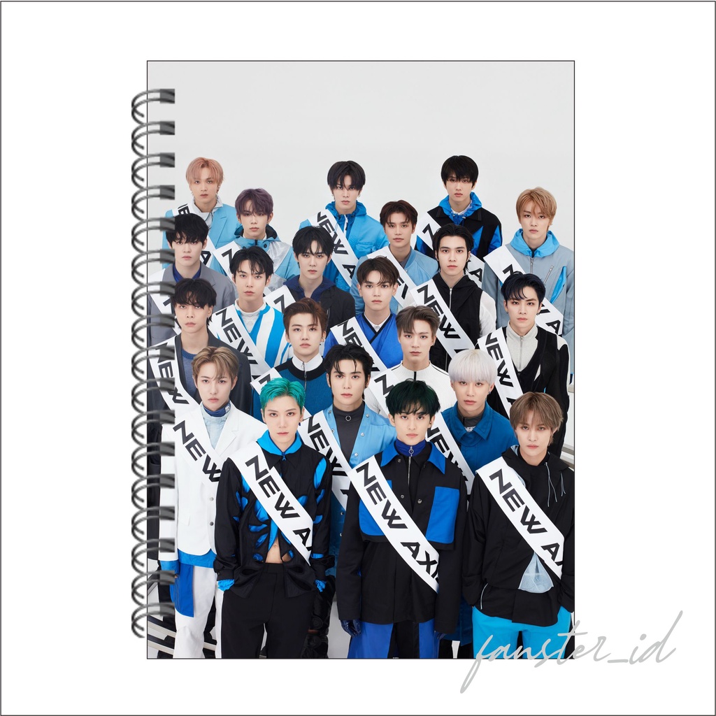 Jual Notebook Spiral Bisa Custom Gambar NCT | Shopee Indonesia