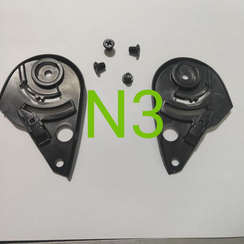 Jual kaca visor helm yamaha full face carglos VIVISION bonus baut