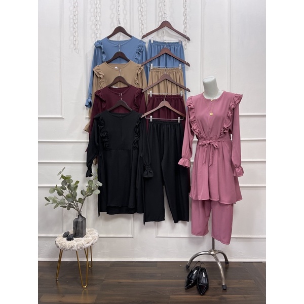 Jual LADY RUFFLE SET | Shopee Indonesia