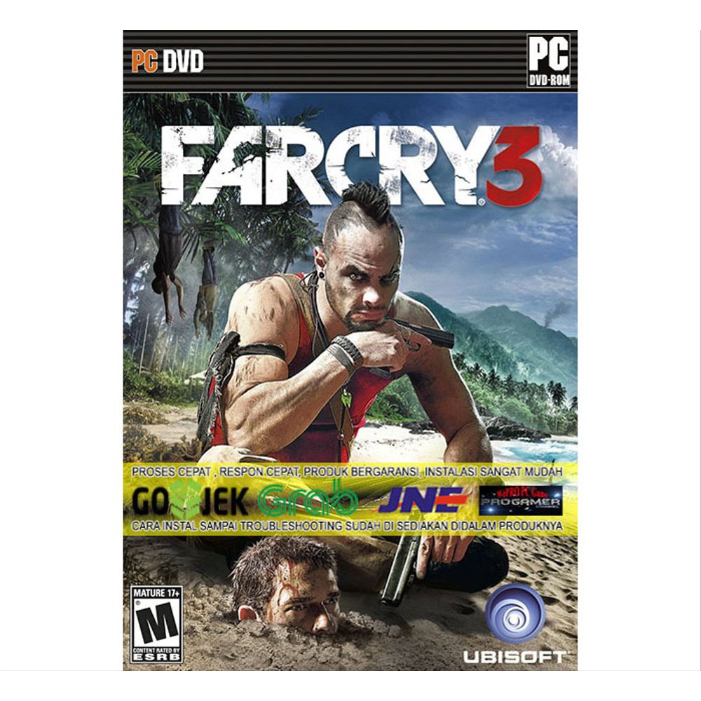 Jual FAR CRY 3 - CD GAME PC GAMING KOMPUTER PC GAMING LAPTOP GAMING ...