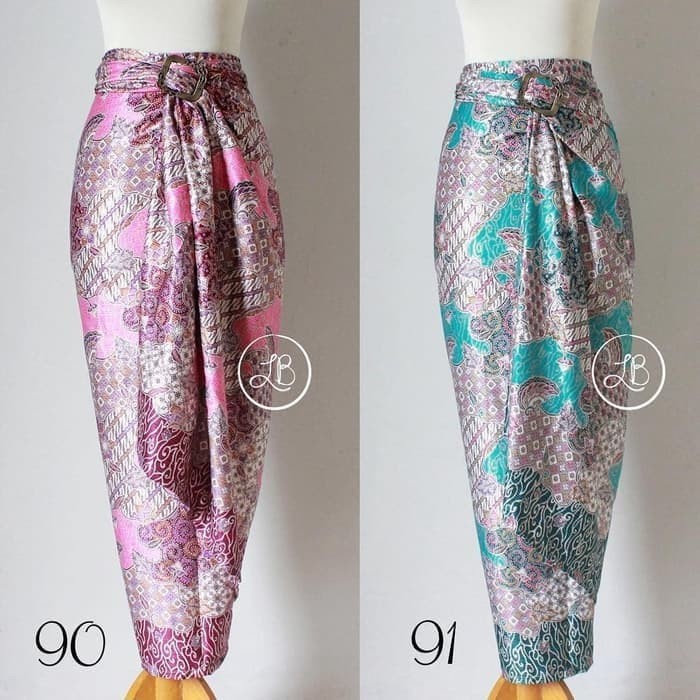 Jual Rok Kain Lilit peach dan pink | Shopee Indonesia