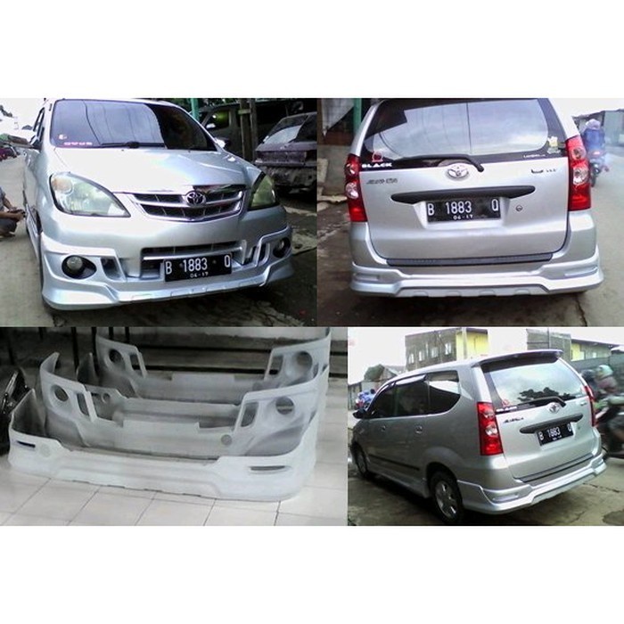 Jual Bodykit Toyota Avanza Trd Adaptasi 06-11 - GRT | Shopee Indonesia