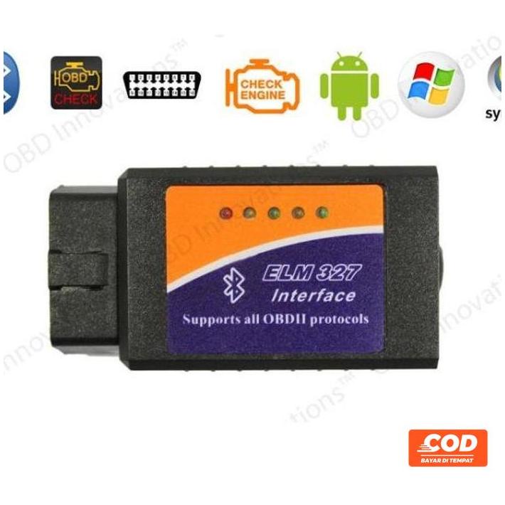 Jual Car Diagnostic Elm327 Bluetooth Obd2 V2.1 Automotive Test Tool