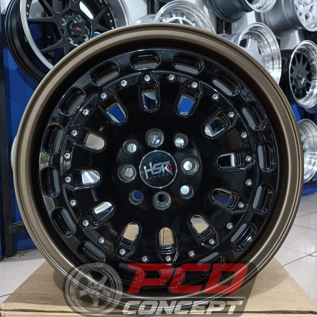 Jual velg mobil murah surabaya r16 tipe hsr myth07x buat avanza kijang ...