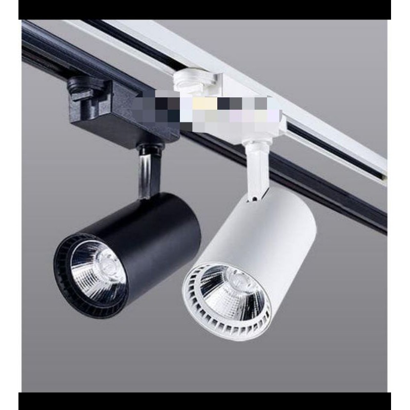 Jual Lampu led sorot spotlight rel rell 10w 20w 30w 30 20 10 w track ...