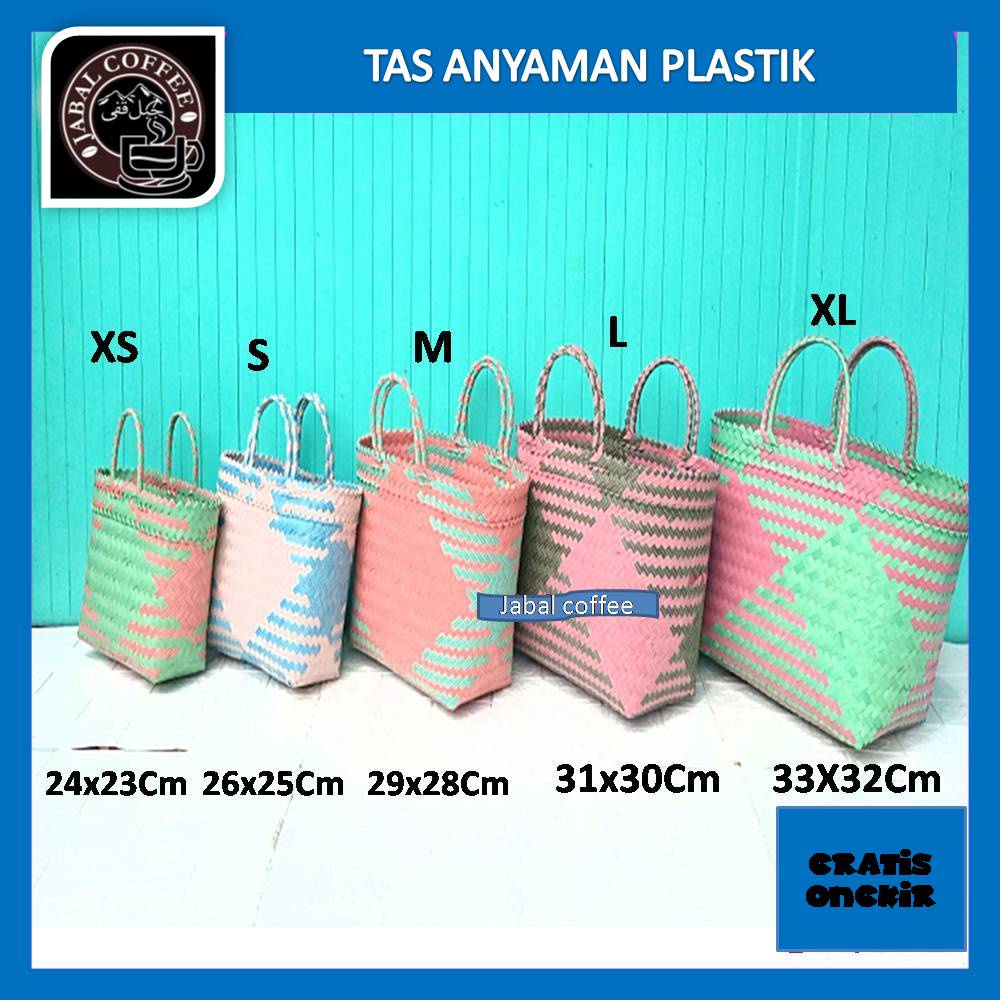 Jual Tas Anyaman Plastik Jumbo Ukuran X Cm Tas Anyaman Plastik