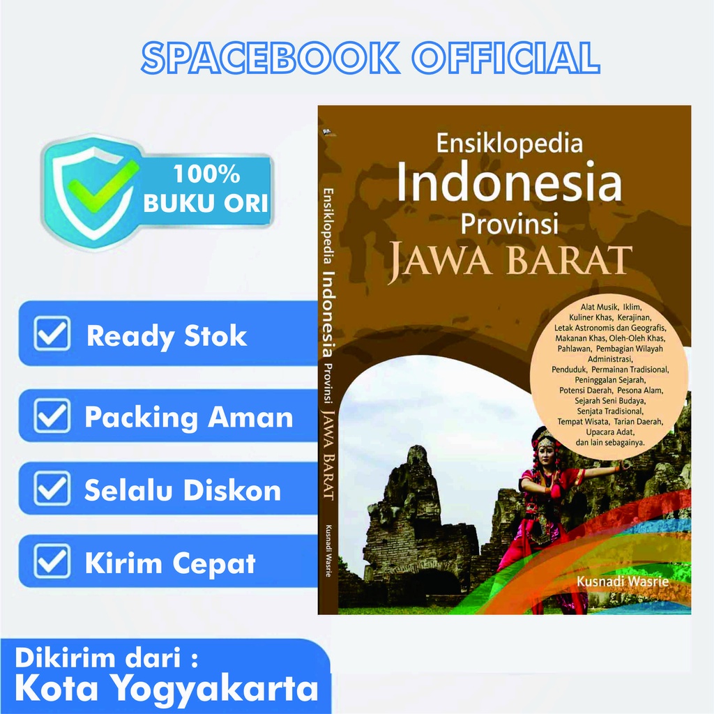 Jual Ensiklopedia Indonesia Provinsi JAWA BARAT Kusnadi Wasrie ...