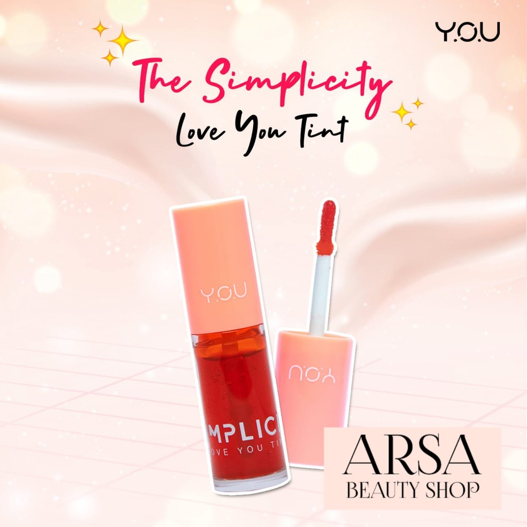 Jual Y.O.U The Simplicity Love You Tint 6 Gr YOU | Shopee Indonesia