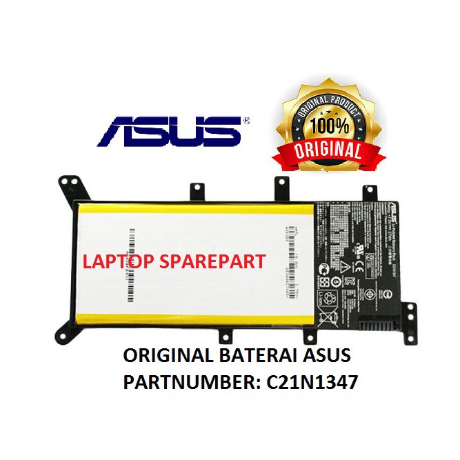 Batteria notebook ASUS C21N1347, 2ICP4/63/134, 0B200-01200100