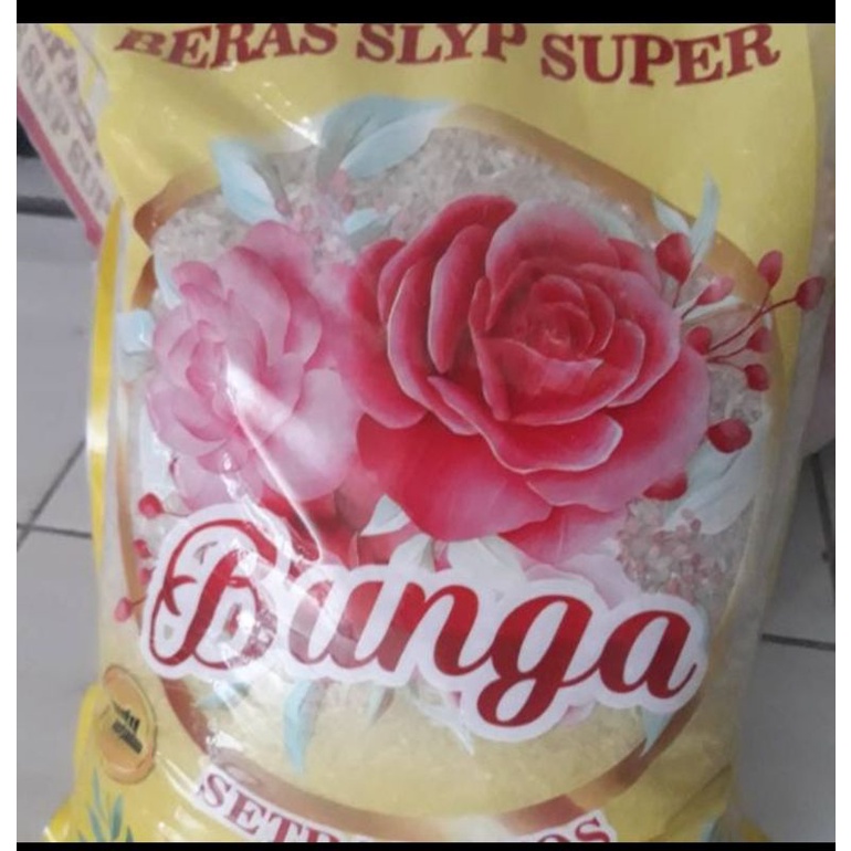 Jual Beras Setra Ramos Slyp Super Premium Cap Bunga 5KG /Beras Pulen ...