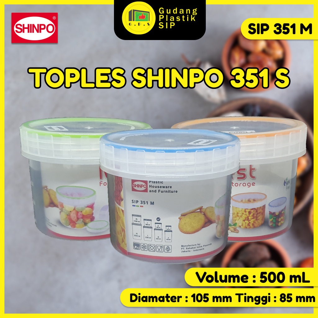 Jual Toples Serbaguna Shinpo 500 Ml SIP | Shopee Indonesia