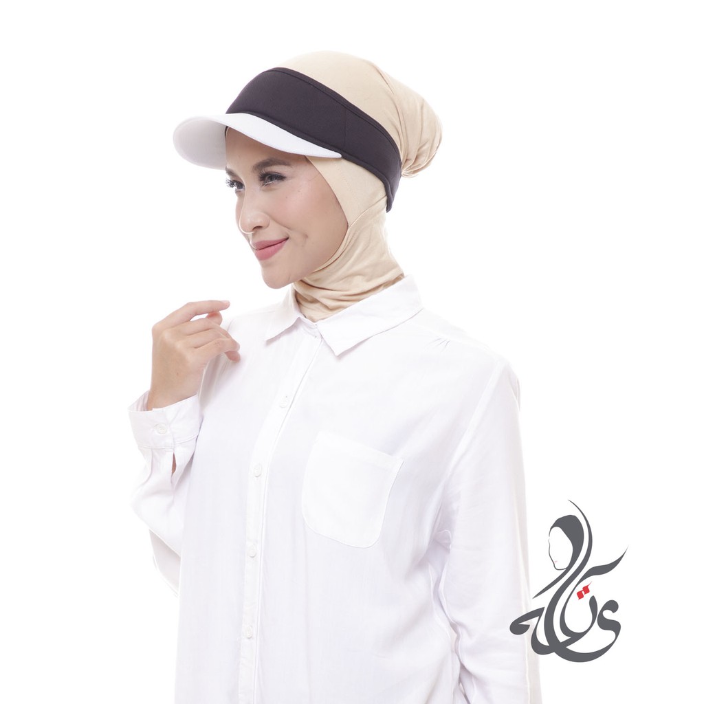 Jual PETITE VISORY - BLACK WHITE| ATTIQA ACTIVE ( Active wear baju ...