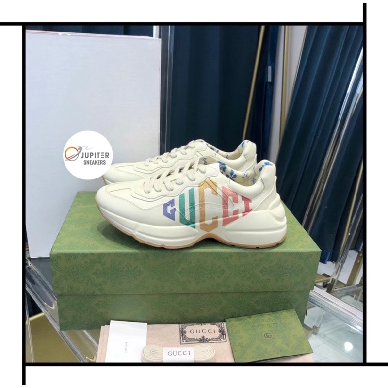 Jual SEPATU GUCCI RYHTON SNEAKERS GLITER UNAUTHORIZED AUTHENTIC Shopee Indonesia