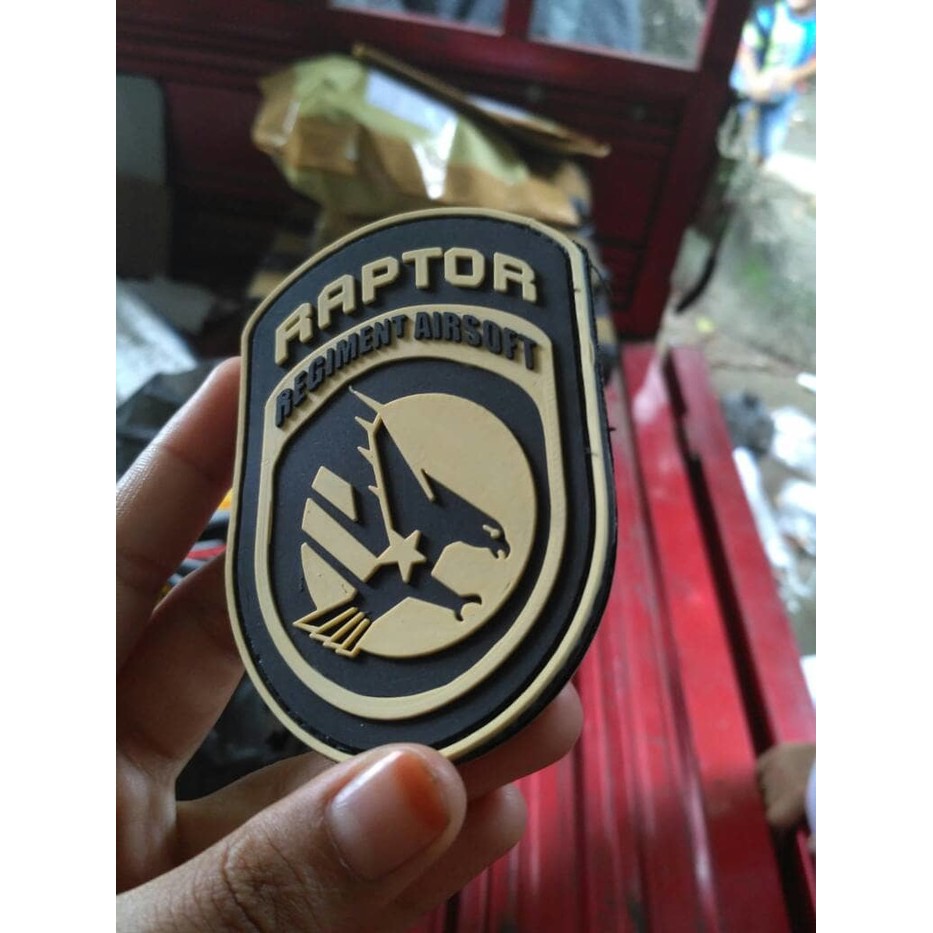Jual patch rubber raptor tactical | Shopee Indonesia