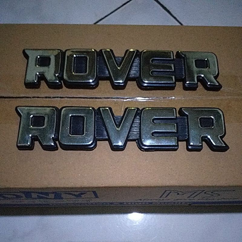 Jual Emblem ROVER kijang Rover | Shopee Indonesia