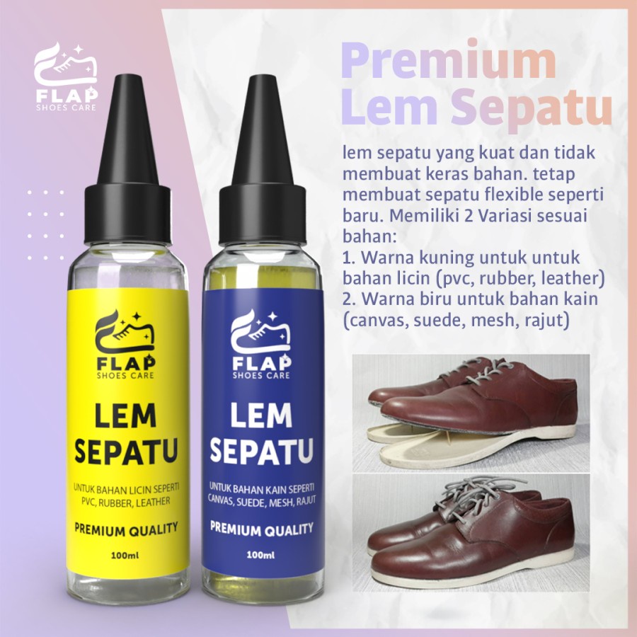 Jual Lem Sepatu Flap Shoes Glue Flap Shoes Care Lem Sepatu Super Kuat
