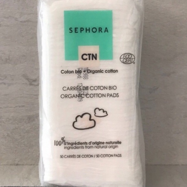 SEPHORA COLLECTION Organic Cotton Pads 50 Pads