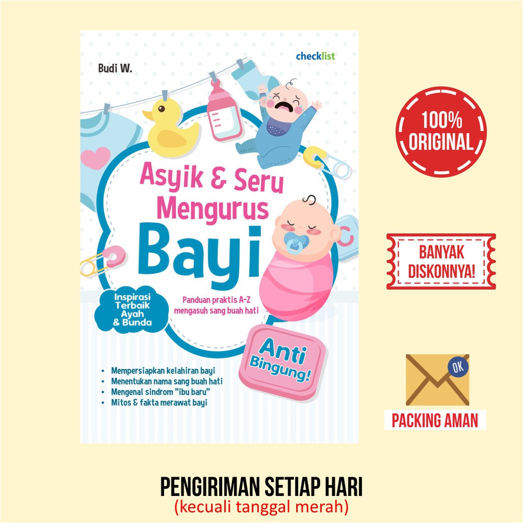 Jual Buku Parenting Asyik & Seru Mengurus Bayi Inspirasi Terbaik Ayah ...