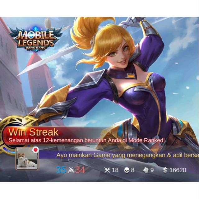 Jual Akun mobile legends Shopee Indonesia