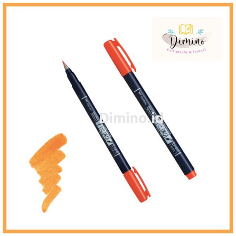 Jual Tombow Fudenosuke Brush Pen (Hard Tip Soft Tip) Pen