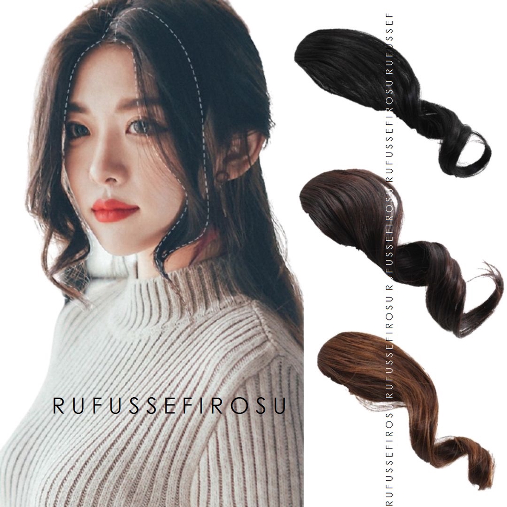 Jual PONI CLIP RAMBUT PALSU WANITA SAMPING 25CM MODEL 04 LURUS / 03 ...