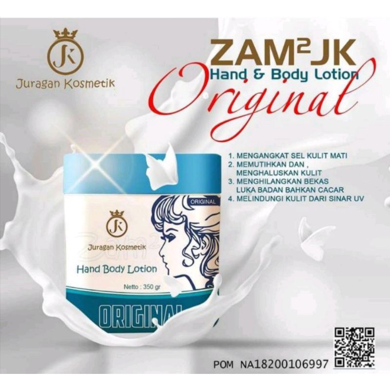 Jual ZAM ZAM HAND & BODY LOTION JK BPOM (ORIGINAL) Shopee Indonesia