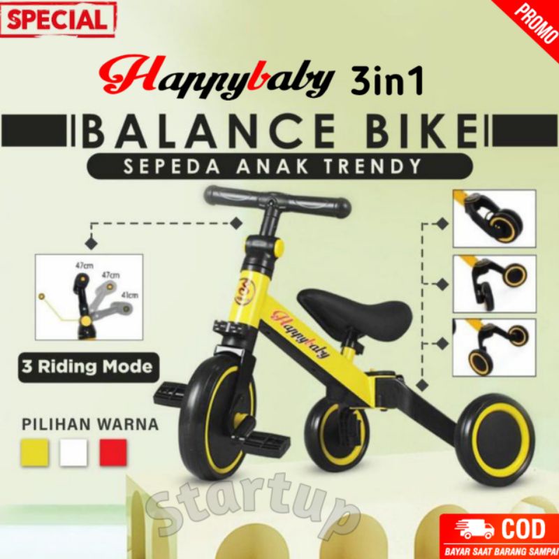 Balance bike deals happy baby