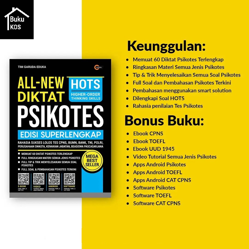 Jual All New Diktat Psikotes Edisi Super Lengkap Shopee Indonesia