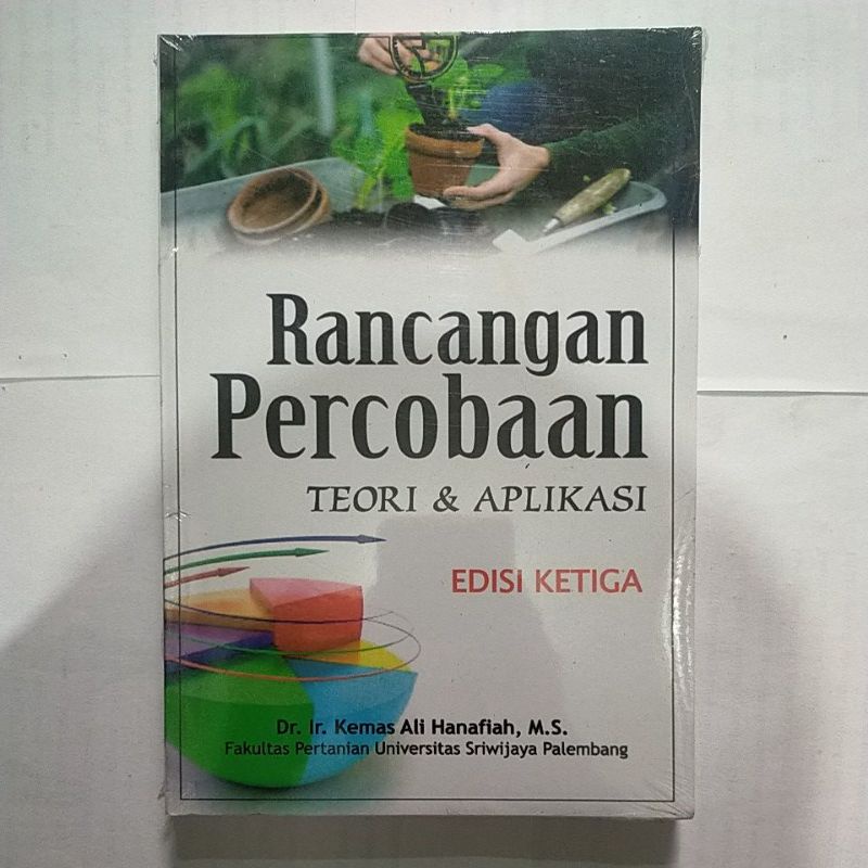 Jual Rancangan Percobaan Edisi Ketiga Kemas Ali Hanafiah Shopee