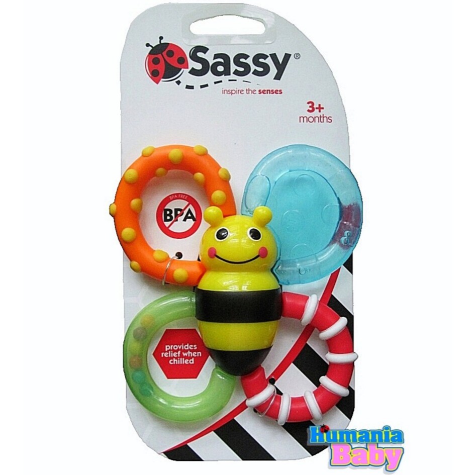 Jual Sassy Bumble Bites Teether New ( 80679 ) | Shopee Indonesia