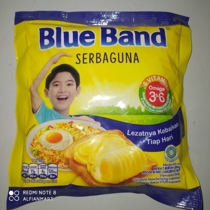 Jual Blue Band Serbaguna Mentega Margarin Sachet 200gr Shopee Indonesia
