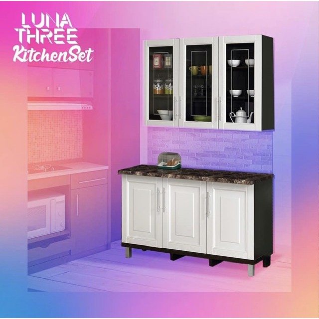 Jual Kitchen set dapur kitchen set 23 pintu kitchen set bagus