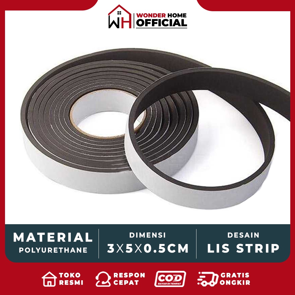 Jual Busa Penutup Celah Bawah Jendela Pintu Anti Air Lis Strip Pintu ...