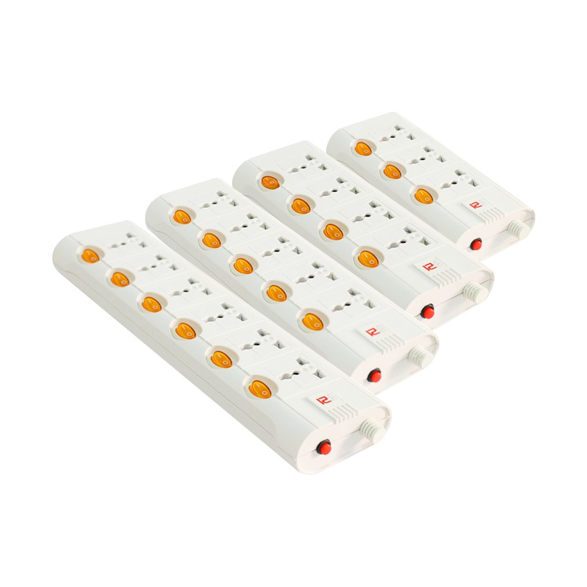 Jual Stop kontak multi switch masing-masing dengan kabel 3m | Shopee ...